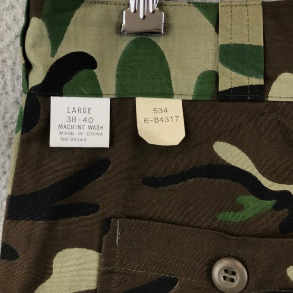 Vintage Green army Camo Tactical Cargo pant size L - Picture 3 of 7